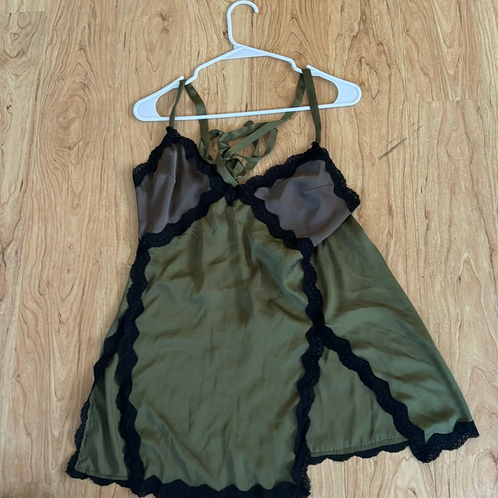 Three people dress